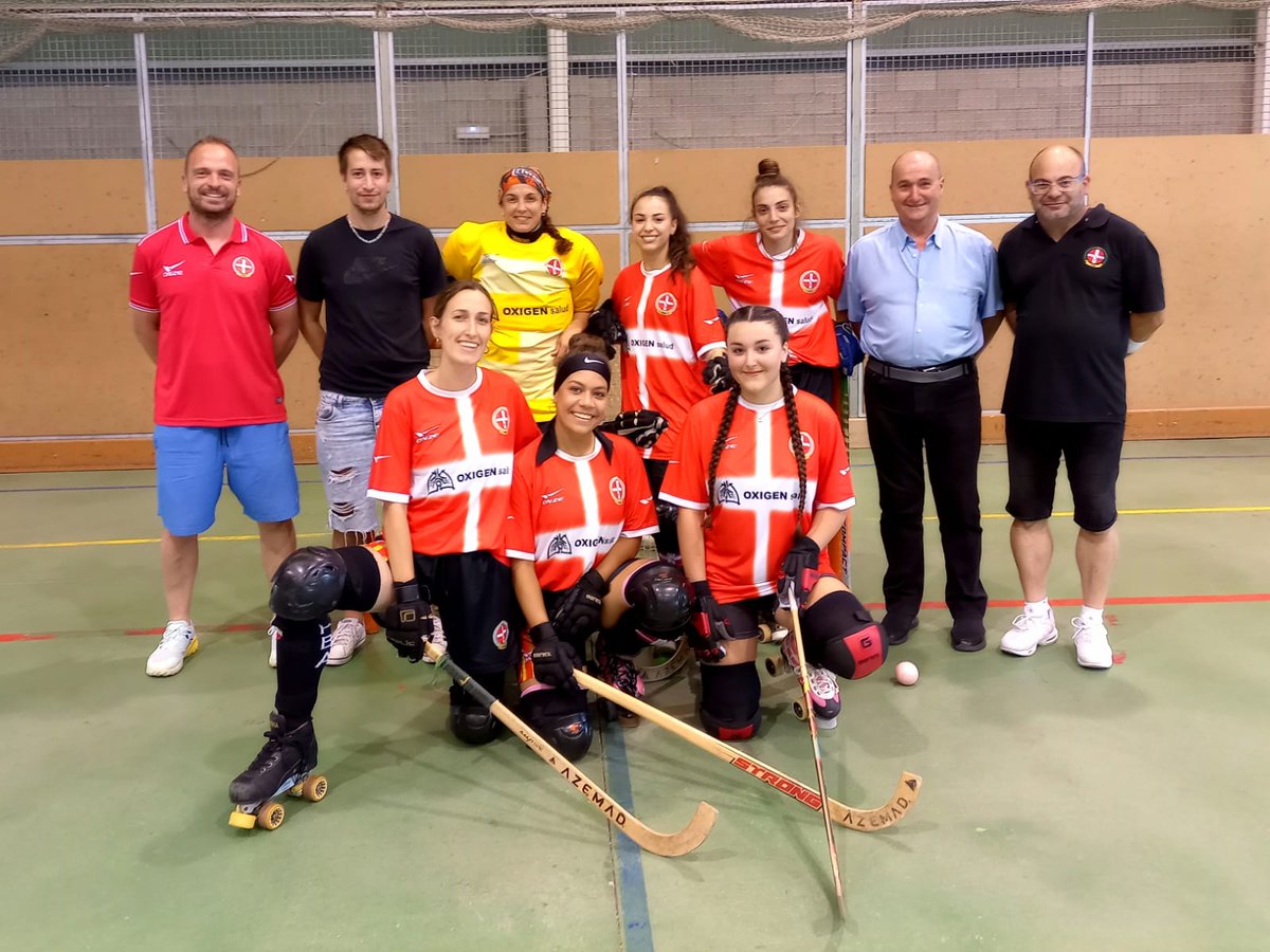Història del CPBA, avui primer partit del senior femení  a Caldes de Malavella amb victòria per 0 a 2.
#somHoqueisomBlanes