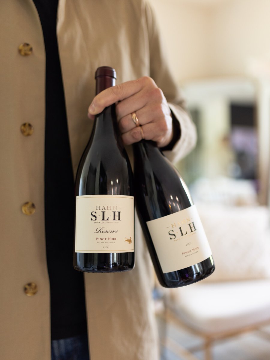 Celebrate dad with a taste of the #SantaLuciaHighlands. Our SLH Pinot Noir &amp; SLH Reserve Pinot Noir showcase the best selection from our four estate vineyards. Only a few barrels of #PinotNoir are deemed worthy of these wines each vintage &amp; dad deserves the best! #HappyFathersDay