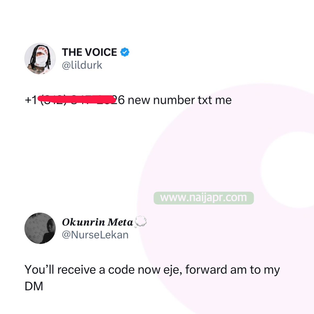 Naija tweet media