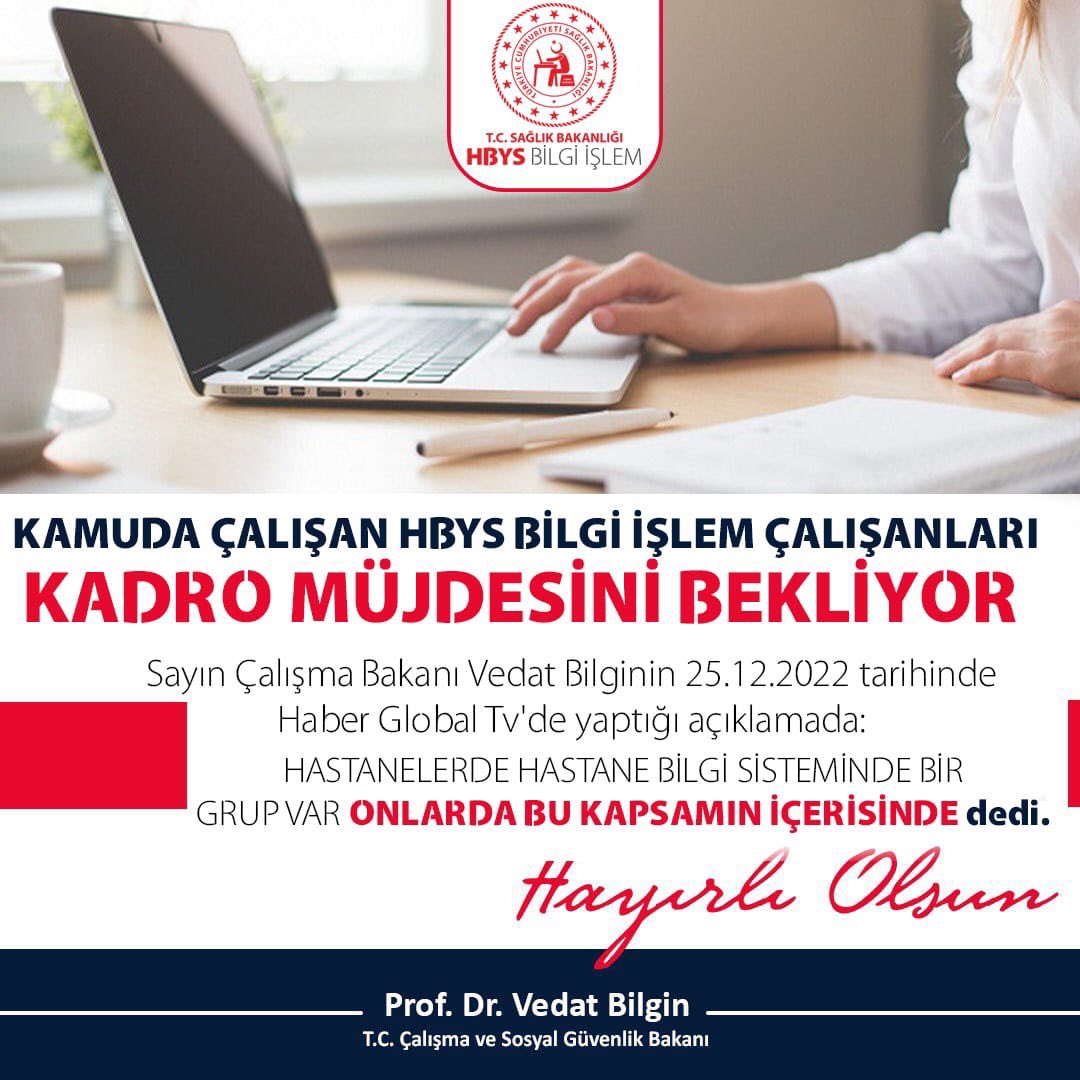 TaşeronBayrama Kadrolu

Kaç bayram geldi geçti yıllardır Taşeron mağduruz ve hep söz verdiniz bu bayram da bizim ailemiz çocuklarımız mutlu olsun reis verilen tüm sözler tutulacak dedi bizler bekliyoruz <a href="/vedatbilgn/">Vedat Bilgin</a> <a href="/isikhanvedat/">Prof. Dr. Vedat Işıkhan</a> 1