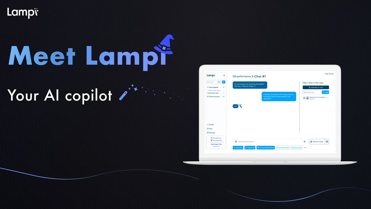 Lampi AI tweet media