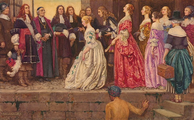 Daughter of the King, Guest Post by @ChaputKerry: Imagine a version of Seventeenth Century speed dating, where the women interview the men before choosing a husband. Seems wild, right? buff.ly/43OOnAS