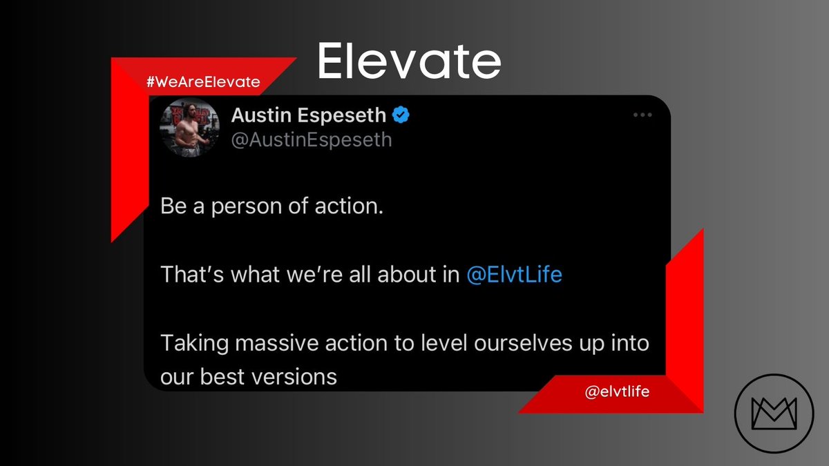 ElvtLife's tweet photo. #ActionIsEverything π https://t.co/U8caE2Zwvp