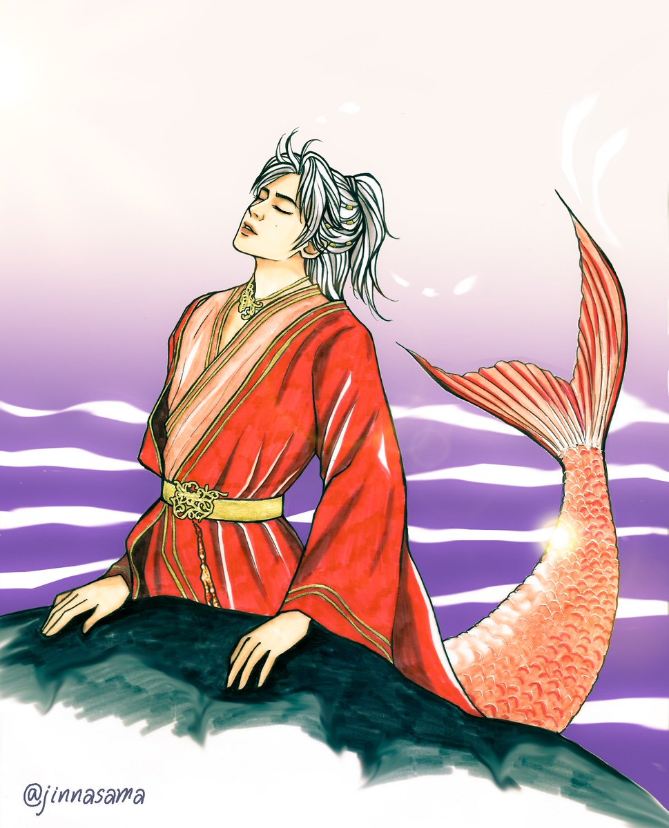Red Koi ZhangZhehan #30daysdrawingzhangzhehan I want to be where the people are I want to see, want to see 'em dancin'..
