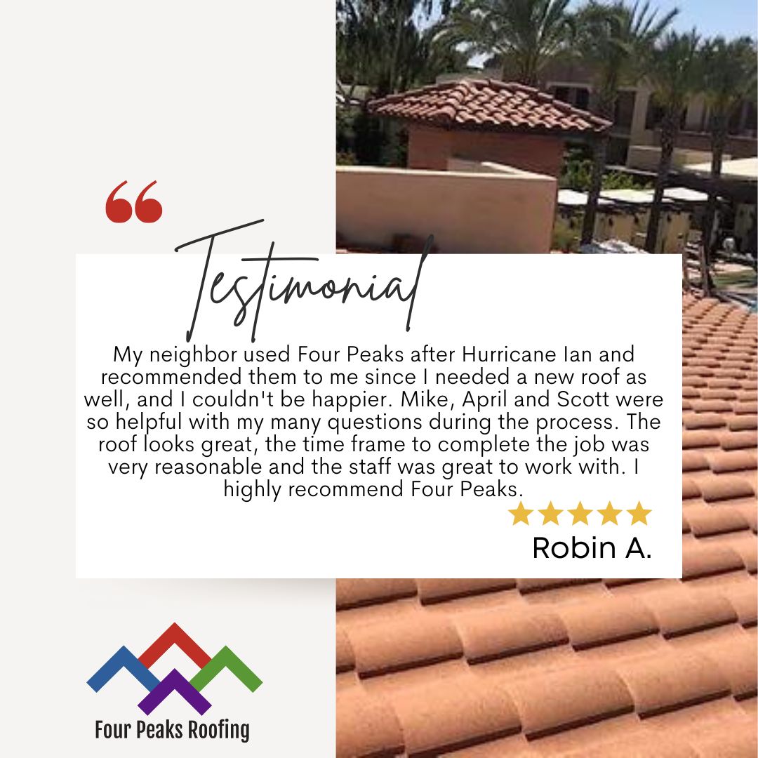 Website: 4peaksroofing.com

Phone: (239) 829-4499

#review #testimonial #4peaksroofing #roofing #roof #roofingcontractor #roofingcompany #capecoral #fortmyers #naples #puntagorda #swfl