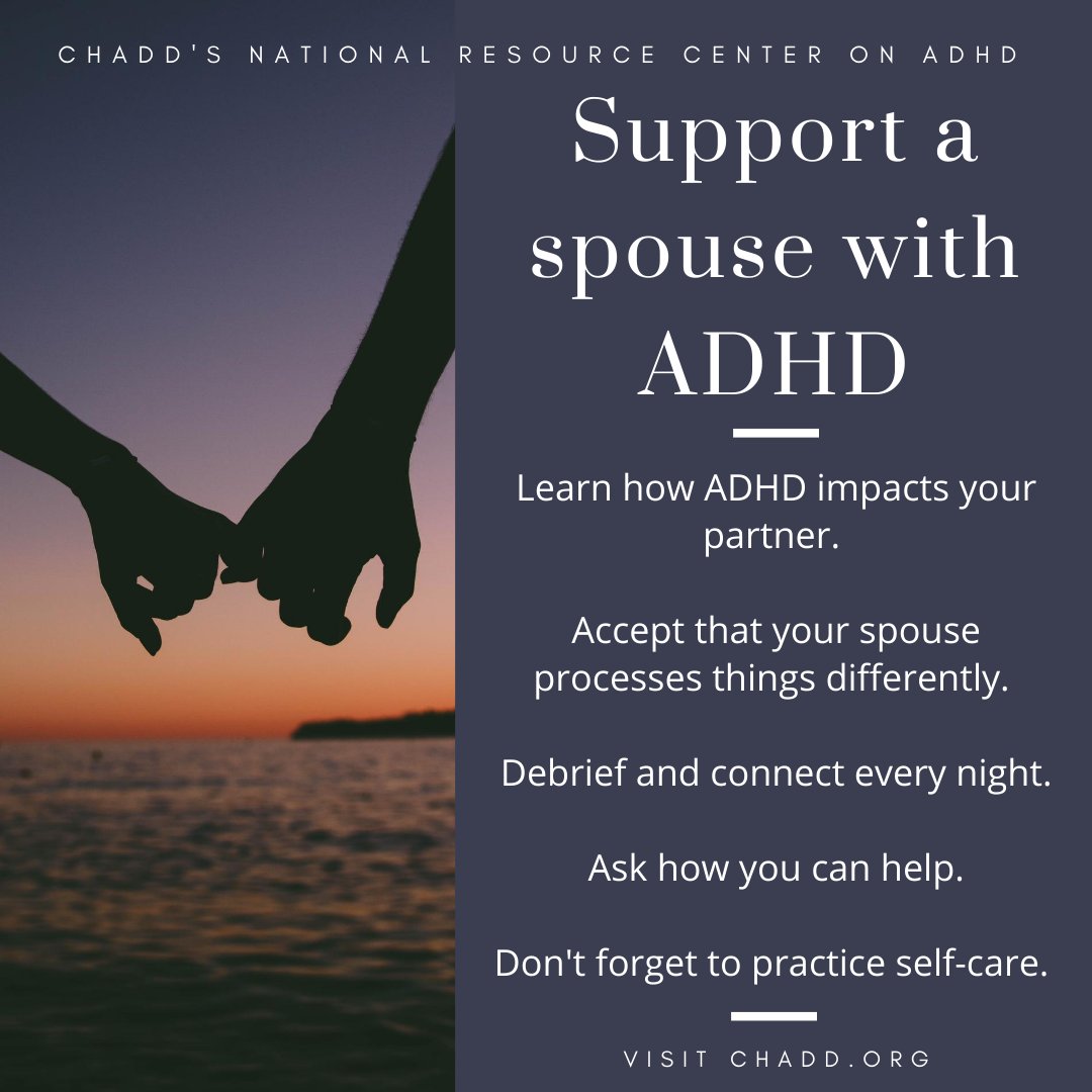 Are you in a relationship with someone with ADHD? Learn more about how ADHD affects your partner and how to find balance and harmony in your relationship. bit.ly/AttnPartnerSur…

#relationshipgoals #FindingBalance #mentalhealth #adhdawareness #adhdlife #adhdtwitter #adhd