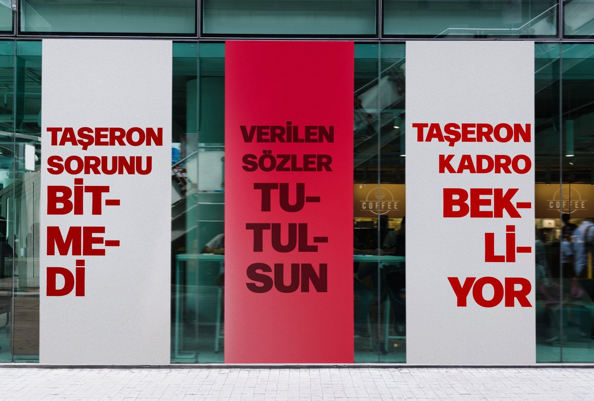 Seçim öncesi verilen sözler tutulsun....
TaşeronBayrama Kadrolu girmek istiyor...