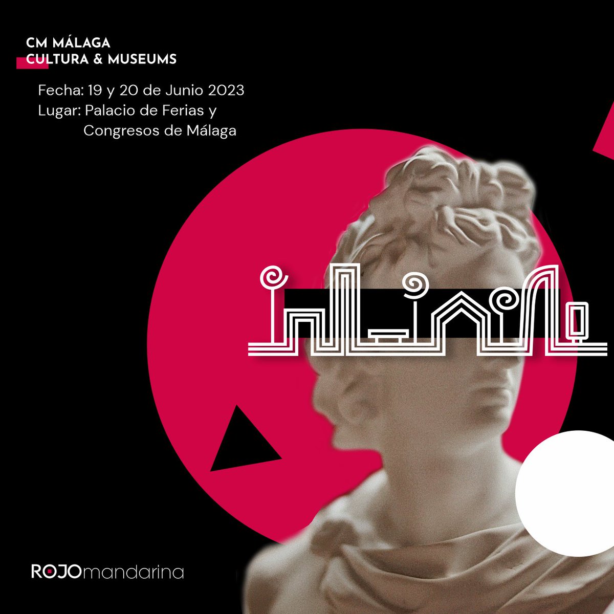 rojomandarina's tweet photo. Los próximos 19 y 20 de junio estaremos presentes en la próxima edición de @cmmalagafair. Podrás encontrarnos en el stand A17.3 e impartiendo el workshop “Ideación de entornos urbanos para el fomento de la cultura”. #culturaymuseos #culturamalaga #cultura #workshop #eventomalaga https://t.co/v59ds6KR0Z