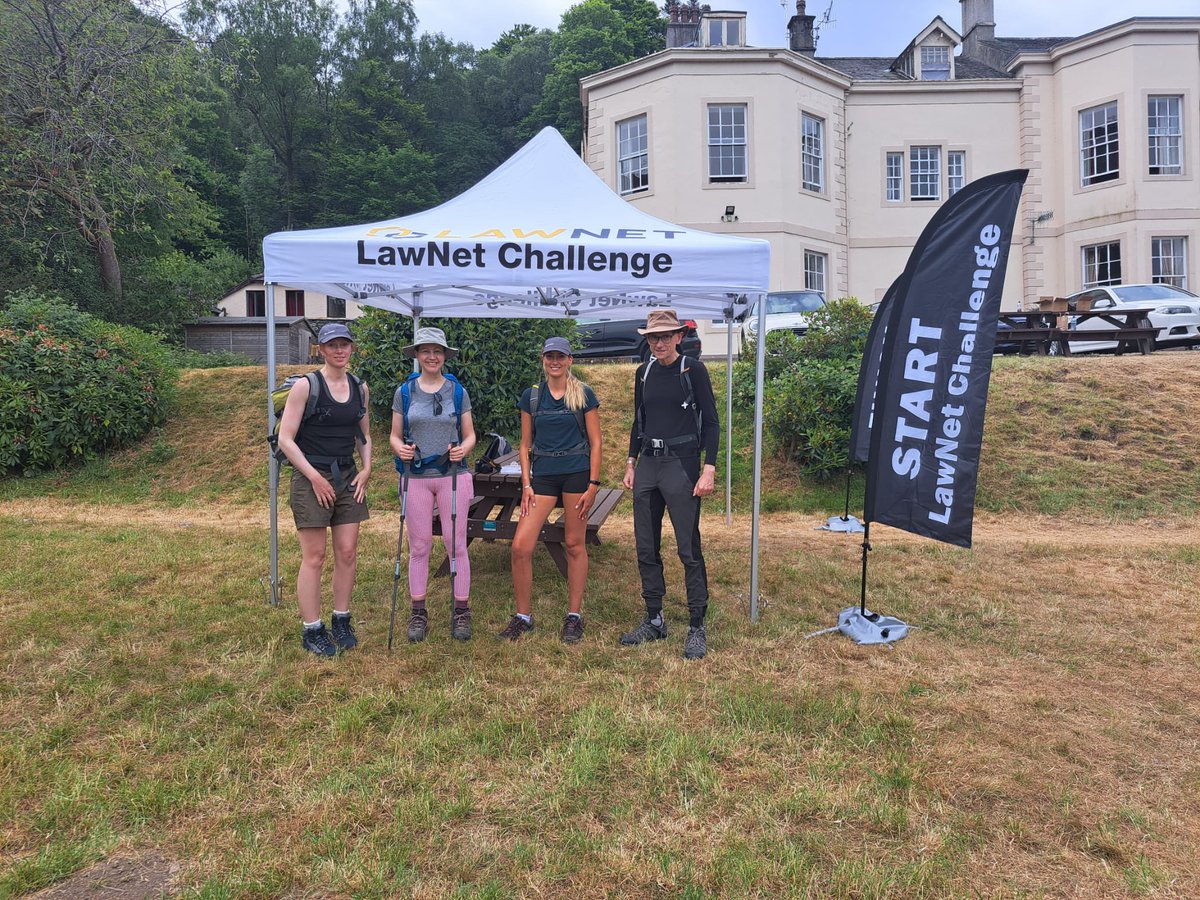 WadeyFiona's tweet photo. What a fabulous weekend in the Lake District! An absolute pleasure to complete the #LNChallenge23 with team @TozersLaw namely Paul, Naomi and Mel, alongside team @RIAA_BG_UK. Thanks to George & team for organising! https://t.co/cJphwfCHRX