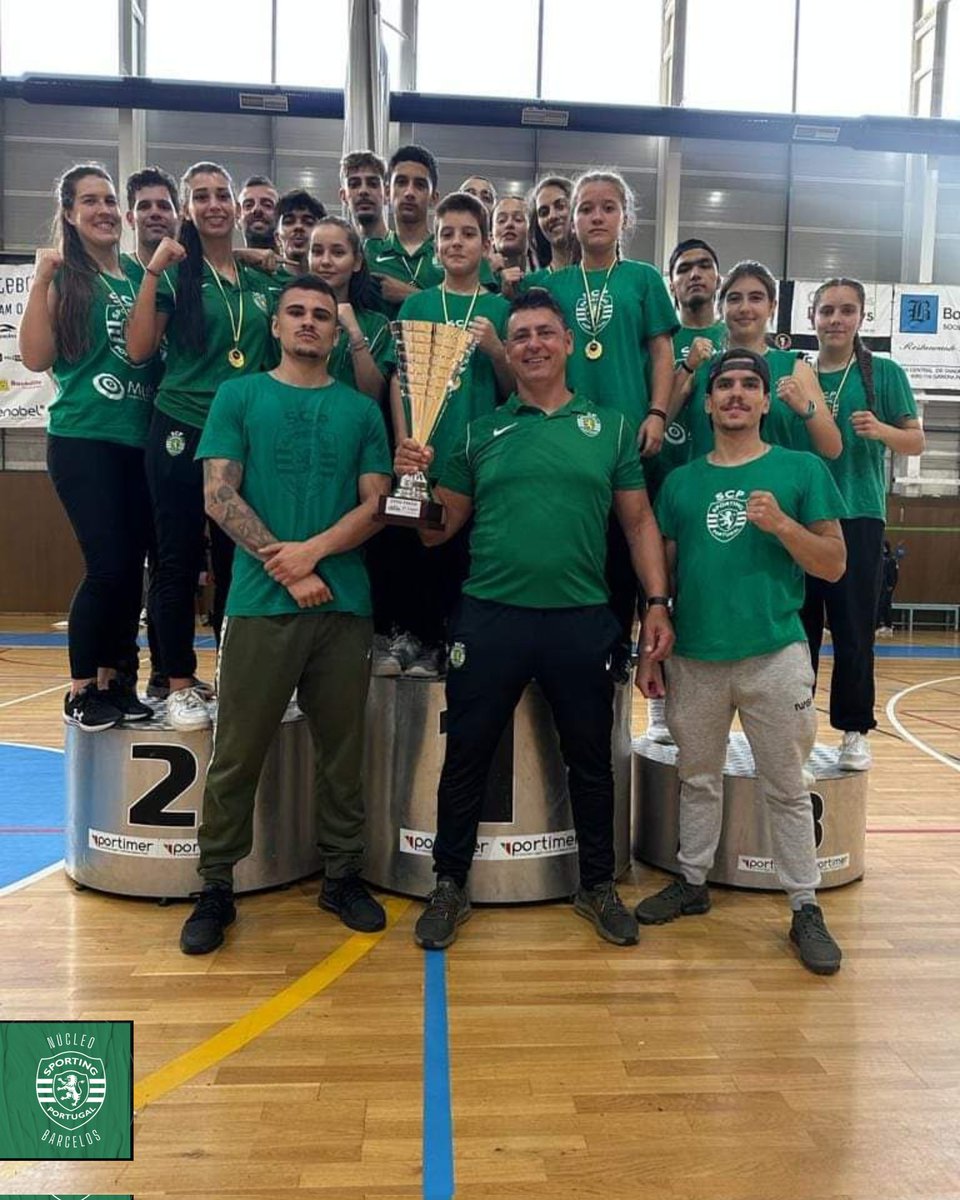 nucleo_scp_bcl's tweet image. 🥋 Open Nacional de Kickboxing
📍 Valongo

25 Combates do #KickboxingSCP: 

✅ 19 Vitórias 
❌ 6 Derrotas 
🥇 9 Medalhas de Ouro 
🥈 3 Medalhas de Prata 
🥉 2 Medalhasde Bronze 
1️⃣.º Classificado por Equipas 
🏅 14 Medalhas em 15 atletas

#SportingCP #NúcleoSCPBarcelos