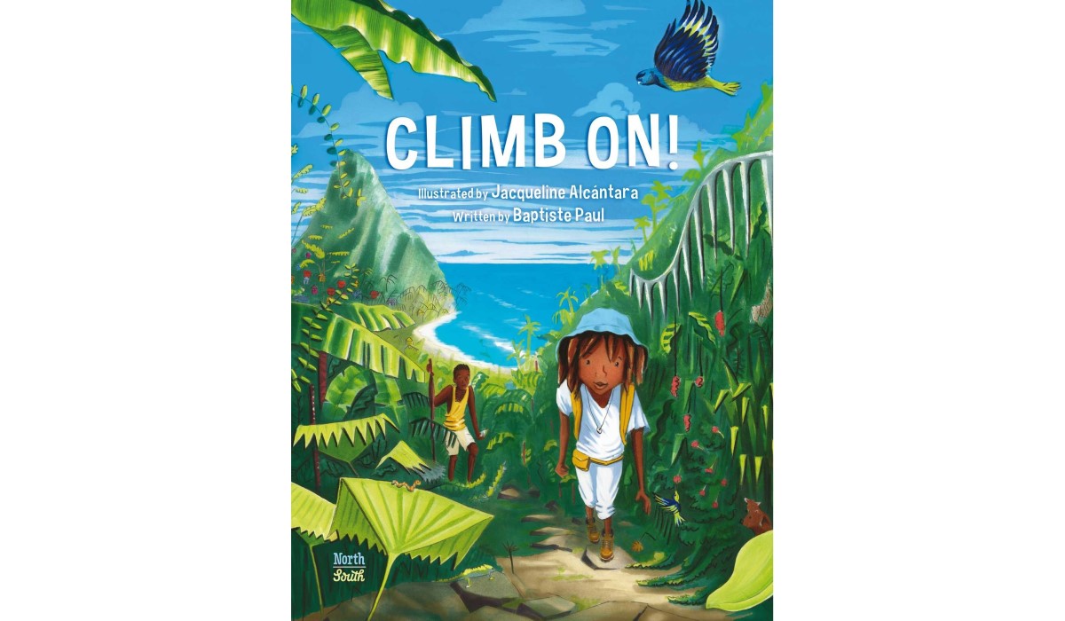 MathBRIX's tweet image. #HappyFathersDay to fathers &amp;amp; father figures everywhere! Join a Caribbean dad &amp;amp; daughter hiking up a mountain in Climb On! by @BaptistePaul. Visit his website for free teacher guide, activities &amp;amp; coloring sheet #CaribbeanAmericanHeritageMonth  baptistepaul.net/teacher-resour…