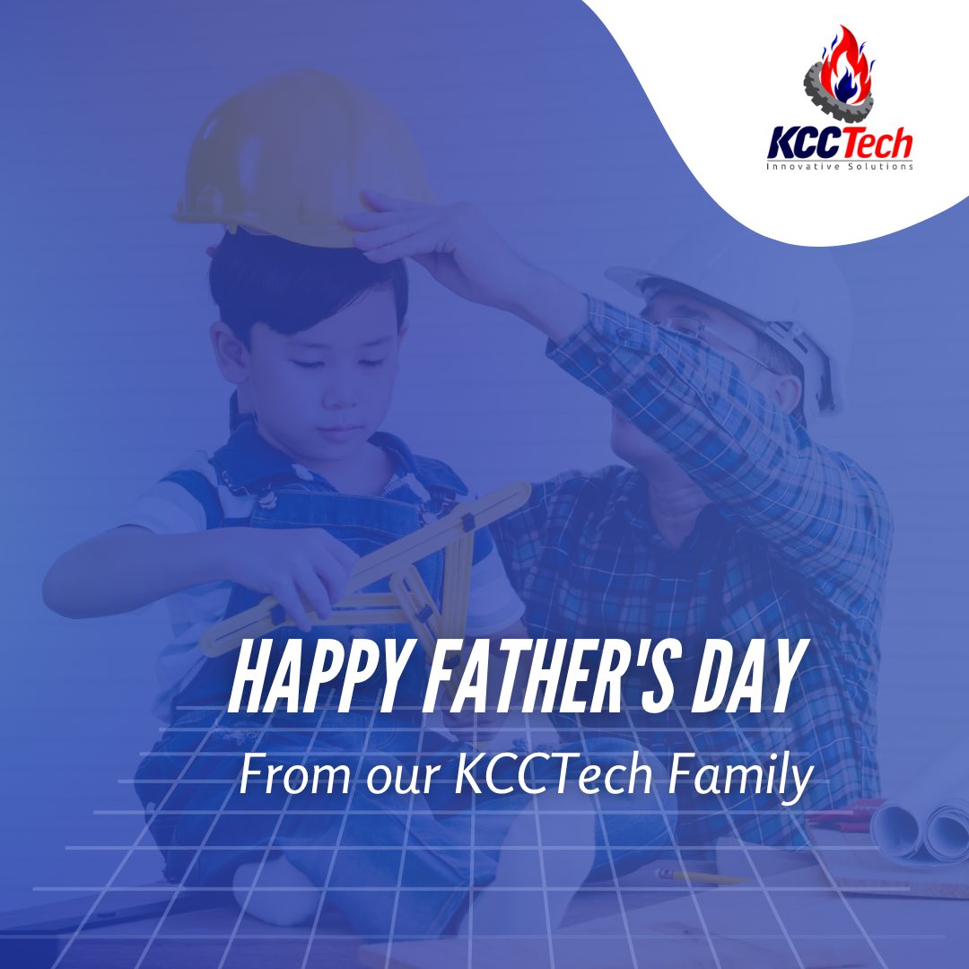 Happy Father’s Day from our KCCTech Family!

#KCCTech #OpenRAN #engineering #Telecom #Telecommunicationservices #Wireless #IoT #5G #TowerTech #LaaS #LabAsAService #Network #Integration #Commissioning #EndToEnd #OneStopShop #ConstructionServices