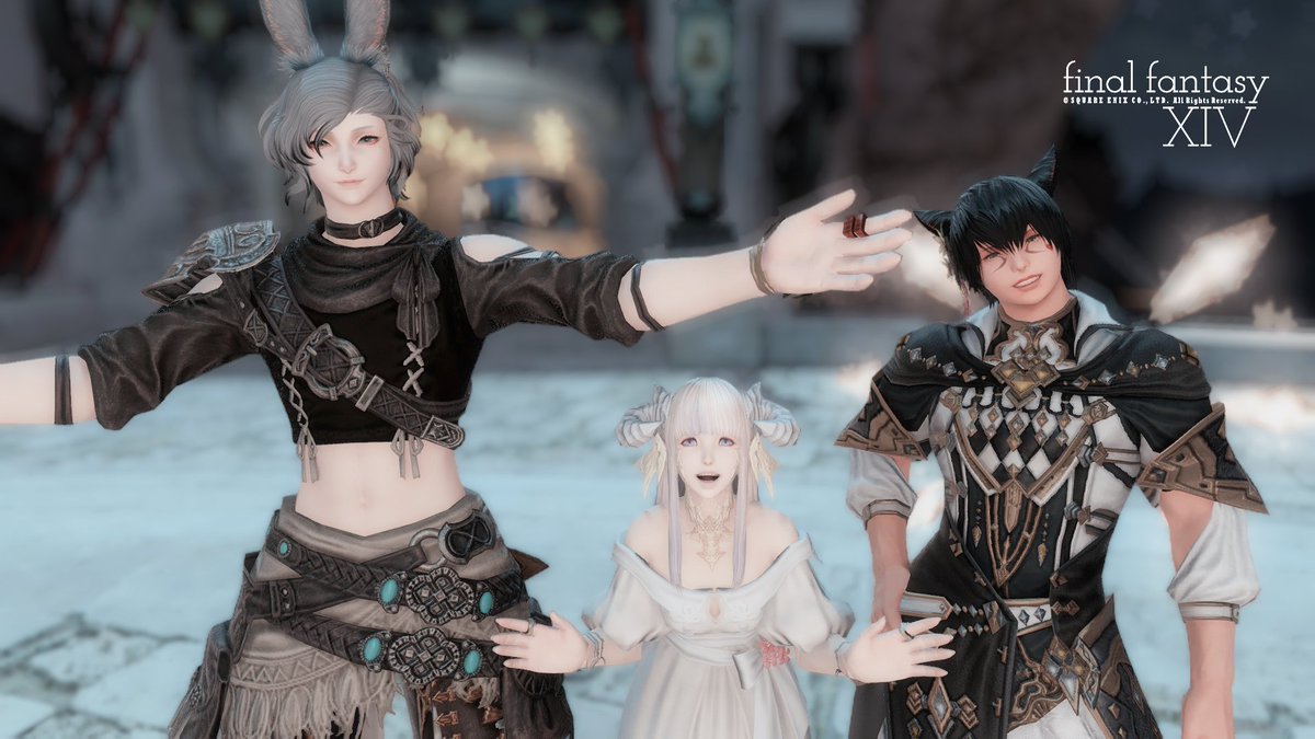 ベリアスに間違えて降りたってしまいぼーっとしてたらイケメンに挟まれていてた！なんたる幸運！えへへリムサはこんな素敵にばったり逢えるから好き！嬉しく眼福スリーショットありがとうございました久々SSご一緒出来て嬉しかったぁ♡🦋

#FF14SS #FF14 #FFXIVScreenshots #FFXIV #SSP_FF14