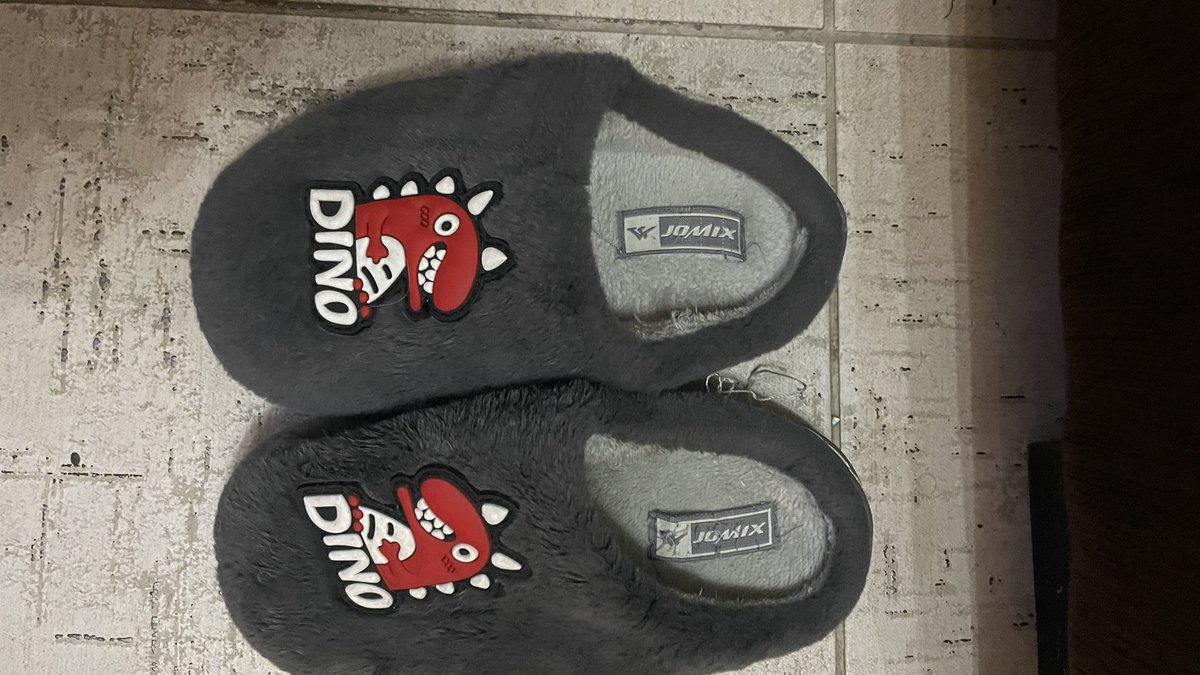my son's slippers $DINO @DinoLFG #1000x