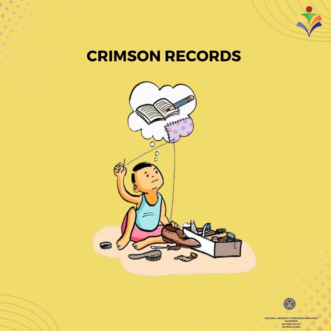 crimsonRec2023's tweet photo. A Social Awareness Campaign'
#ChildLabor @crimsonrecords_
@ilo_org 
@ConnectSDGs https://t.co/jzHrWIXeqx