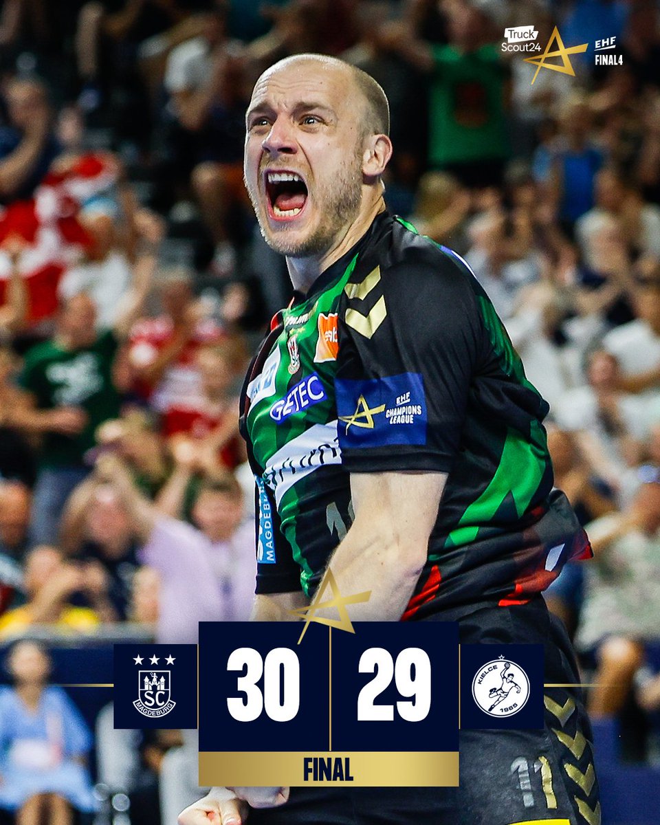 𝑺𝑪 𝑴𝑨𝑮𝑫𝑬𝑩𝑼𝑹𝑮 are the 𝑪𝑯𝑨𝑴𝑷𝑰𝑶𝑵𝑺 ⭐️✨

#ehfcl #ehffinal4 <a href="/SCMagdeburg/">SC Magdeburg</a>