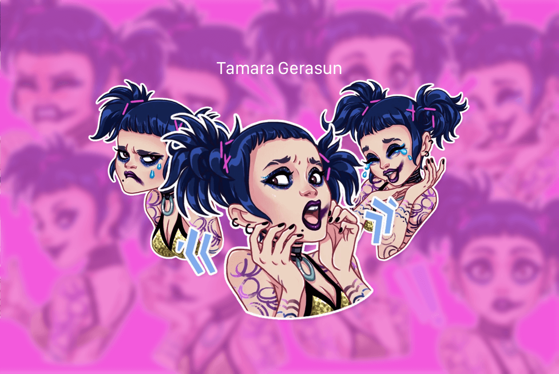 artlionapp's tweet photo. Fan stickers with the heroine of #TheWitnessGirl @lovedeathrobots © @netflix 😱Author: Tamara Gerasun.
FREE DOWNLOAD: https://t.co/K2R2egO5Du

#NetflixTUDUM #thewitnessgirl #lovedeathrobots #tvshow #TVShows #stickers #stickerart #wasticker #makeprivacystick #whatsapp #signal https://t.co/UgRK8LOi3x