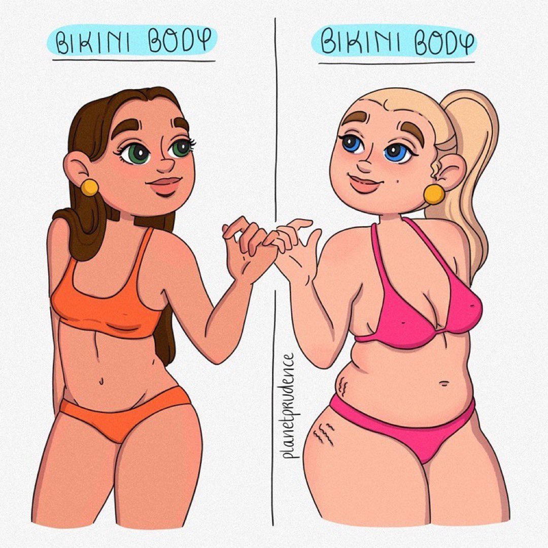 Every body is a bikini body 💜🫶