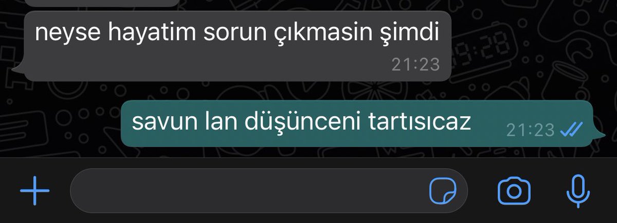 benim ilişki anlayışı şuna benzediği için yalnızım