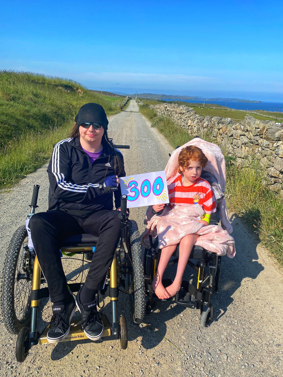 down_brynn's tweet image. Please RT❤️
So this happened today…

300miles!
That’s right this teen has now pushed &amp;amp; propelled himself 300miles.. 1700 to go!

It was great to hit 300 with Summer, who is  just one of the children @ChildrenJust4 help to access vital therapy &amp;amp; equipment

justgiving.com/page/brynns200…