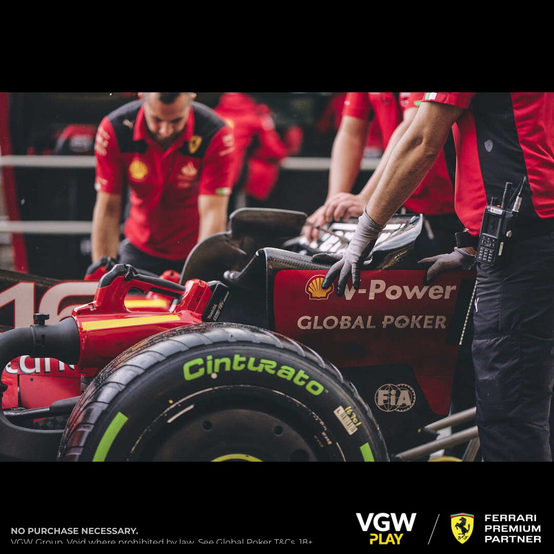 The <a href="/ScuderiaFerrari/">Scuderia Ferrari HP</a> Team 'poutine' in the hard work on #CanadianGP race day. 🍁💪 

#ScuderiaFerrari #VGWPlay #GlobalPoker #MontrealGP