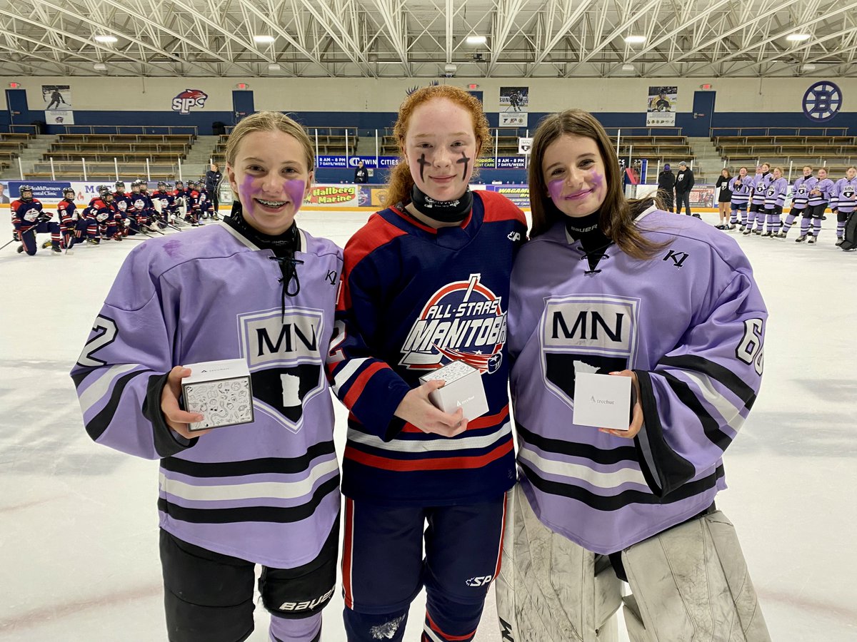 YouthHockeyHub's tweet image. 2023 NAFES 
2010 Championship 

Team Minnesota &amp;gt; Manitoba All-Stars (4-0) 

Most Outstanding 

Goaltender - Poppy Carlson (Team MN) 

Defender - Keandra Broughton (Manitoba) 

Forward - Jozie Kelzenberg (Team MN) 

#NAFES2023