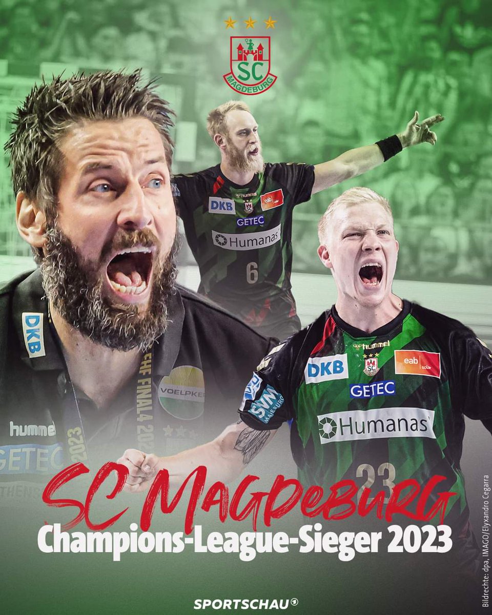 Jawoll ! So verdient ! 
#scm #Magdeburg #Handball