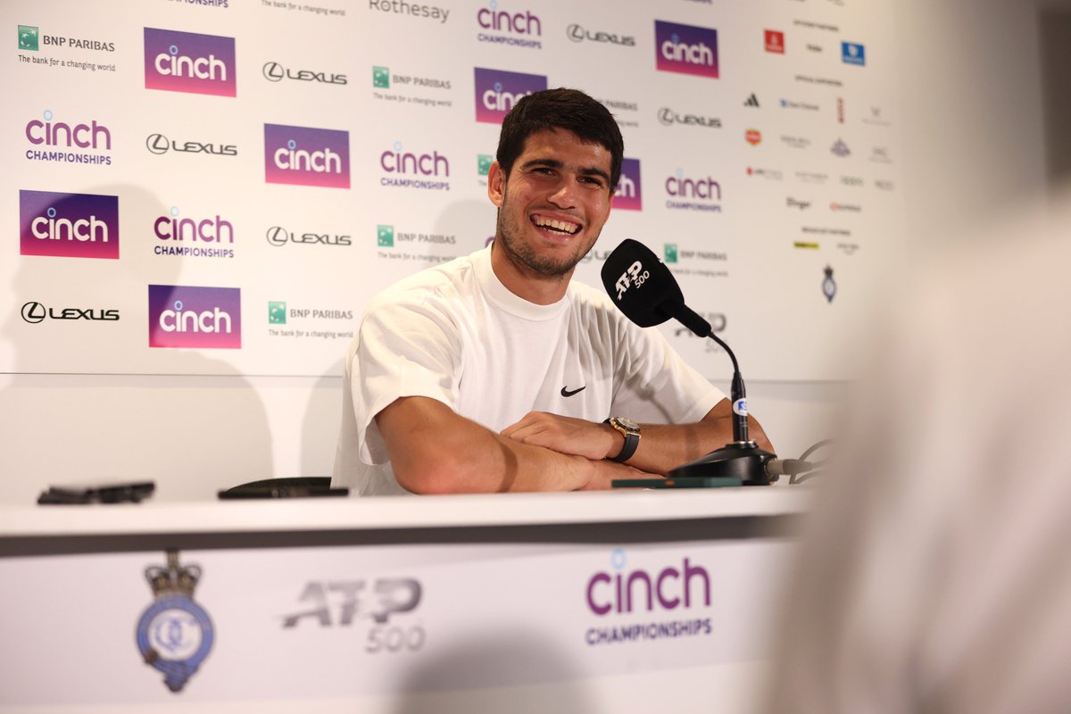 QueensTennis's tweet photo. Media day ✅

🔜 Main draw begins 

#cinchChampionships https://t.co/7VhC7WSHfX