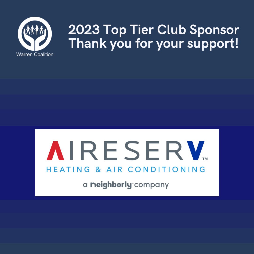 WarrenCoalition's tweet image. Shout-out to Aire Serv of The Shenandoah Valley, one of our very cool 2023 Top Tier Club Sponsors! 😎 They have supported us for many years and are one of our #WeCUWC partners! Thank you @Tbramble for your continued support. 

Check them out at aireserv.com/the-shenandoah…