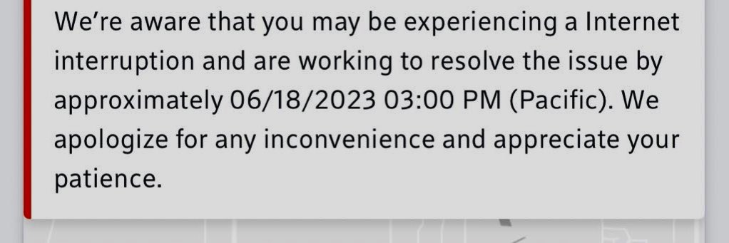 This Xfinity outage continues today! From Kent to Seattle. What is happening? The time for service restored continues to get pushed out. Customer service only has bots answering and offering DM’s for outage status. No explanation 

#Xfinity #outage