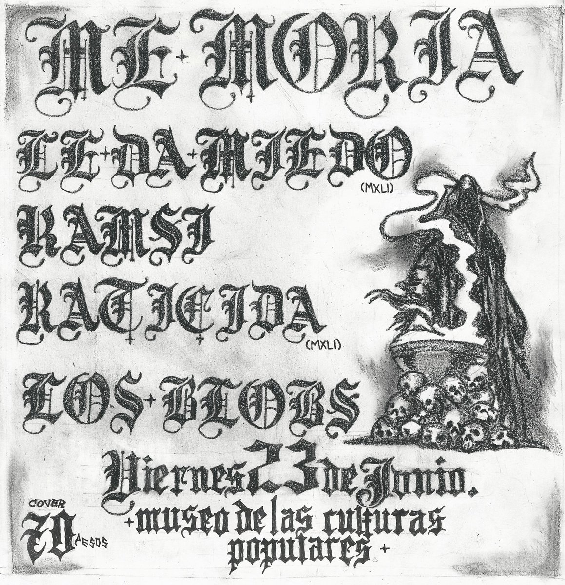 Flyer que hice para los plebes de hermosillo