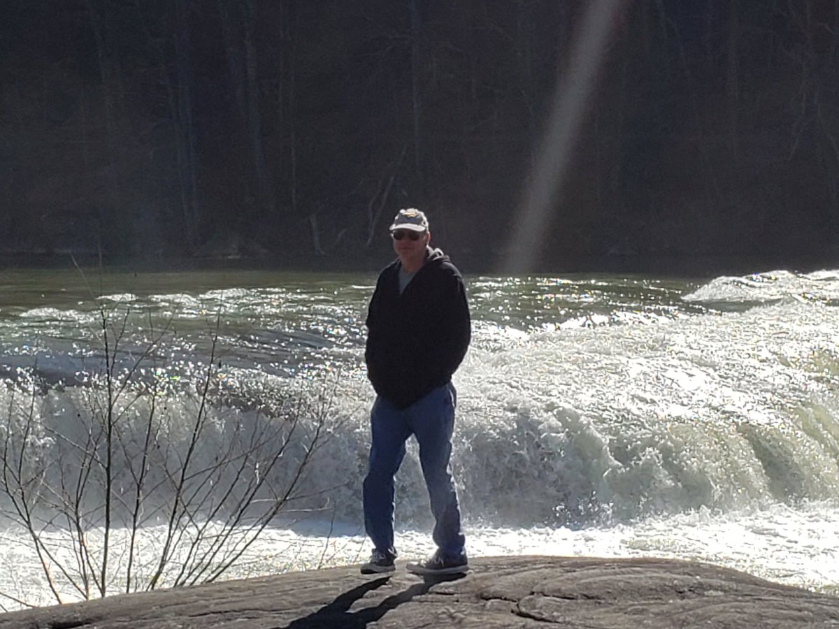 My dad hates his picture being taken (where I get it) so I have to sneak pics of him when he doesn't expect.
Happy Father's Day to the man who taught me true strength