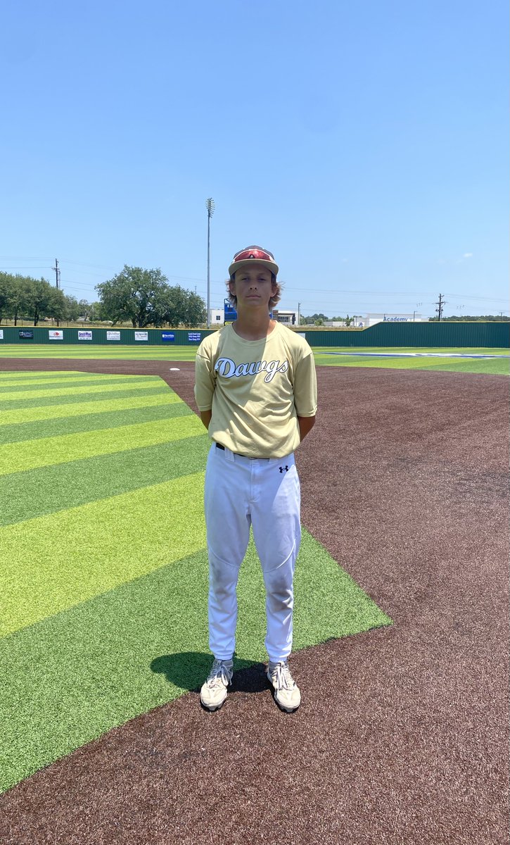 ✭Five Tool Texas✭ (@fivetooltexas) on Twitter photo F: Midland Dawgs 8, THA Stix 16U Thomas 0
PoG: <a href="/HendrixSulliva4/">Hendrix Sullivan</a> 2-3, 2 RBI, R,
Notable: <a href="/AydenCastillo11/">Ayden Castillo</a> 4 IP, 3K, 4H, 0 ER F: Midland Dawgs 8, THA Stix 16U Thomas 0
PoG: <a href="/HendrixSulliva4/">Hendrix Sullivan</a> 2-3, 2 RBI, R,
Notable: <a href="/AydenCastillo11/">Ayden Castillo</a> 4 IP, 3K, 4H, 0 ER