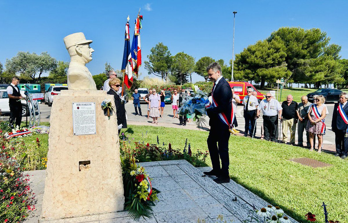 franckallisio's tweet image. Hommage à l’appel et à l’homme du 18-Juin successivement à #Vitrolles, #GignacLaNerthe et #SaussetLesPins : parce que tout recommence toujours…

#18juin1940 
#Appeldu18juin