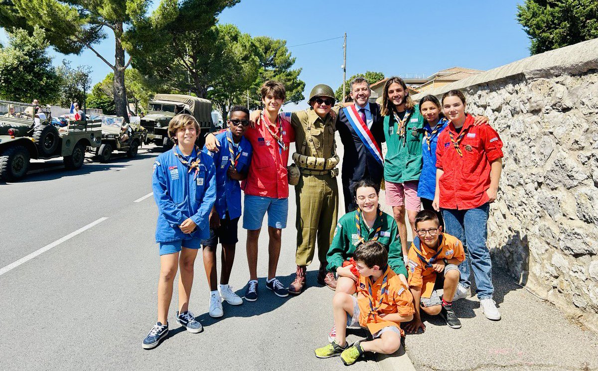 franckallisio's tweet image. Hommage à l’appel et à l’homme du 18-Juin successivement à #Vitrolles, #GignacLaNerthe et #SaussetLesPins : parce que tout recommence toujours…

#18juin1940 
#Appeldu18juin