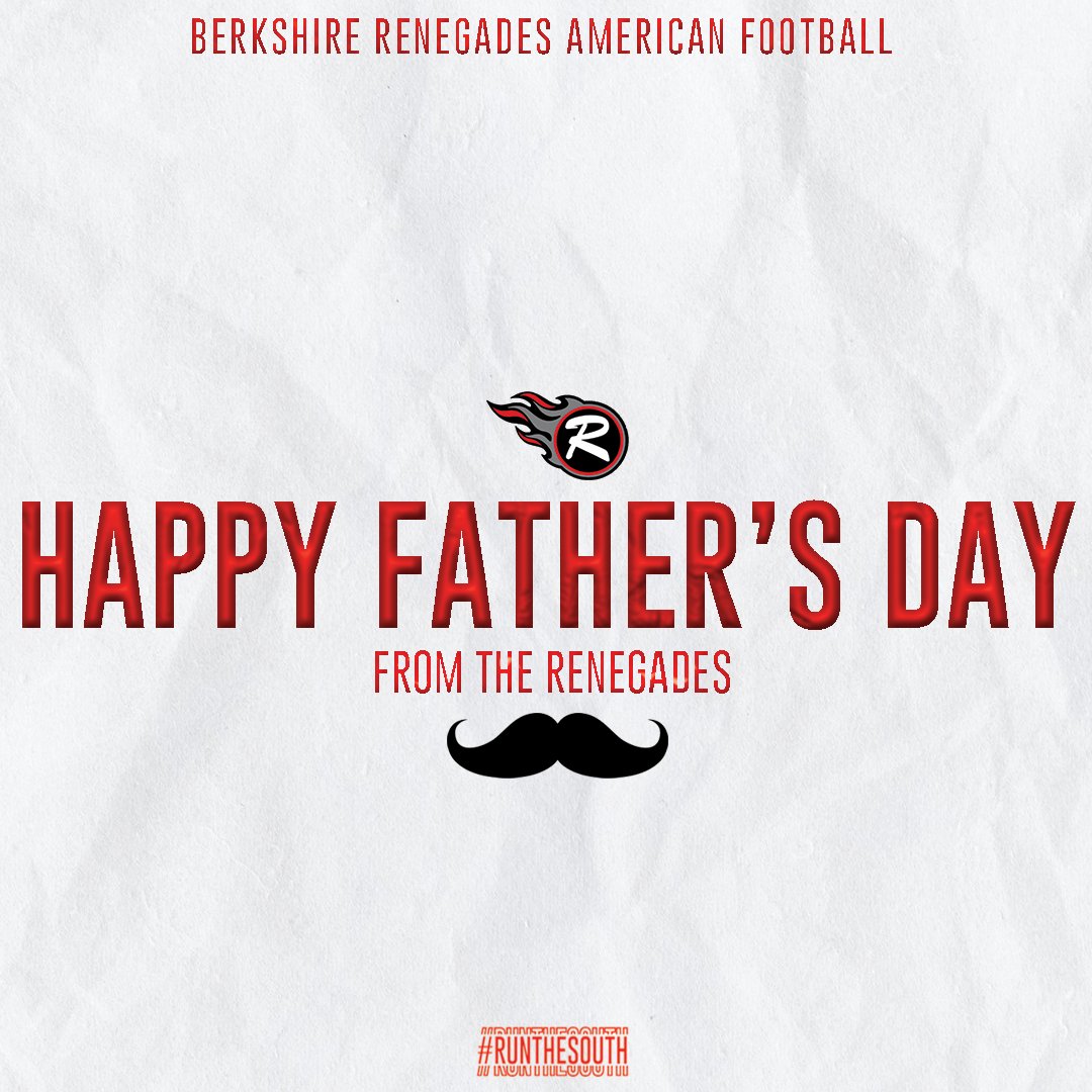 Happy Father's Day from everyone at Berkshire Renegades AFC!

#berkshirerenegades #runthesouth #HappyFathersDay