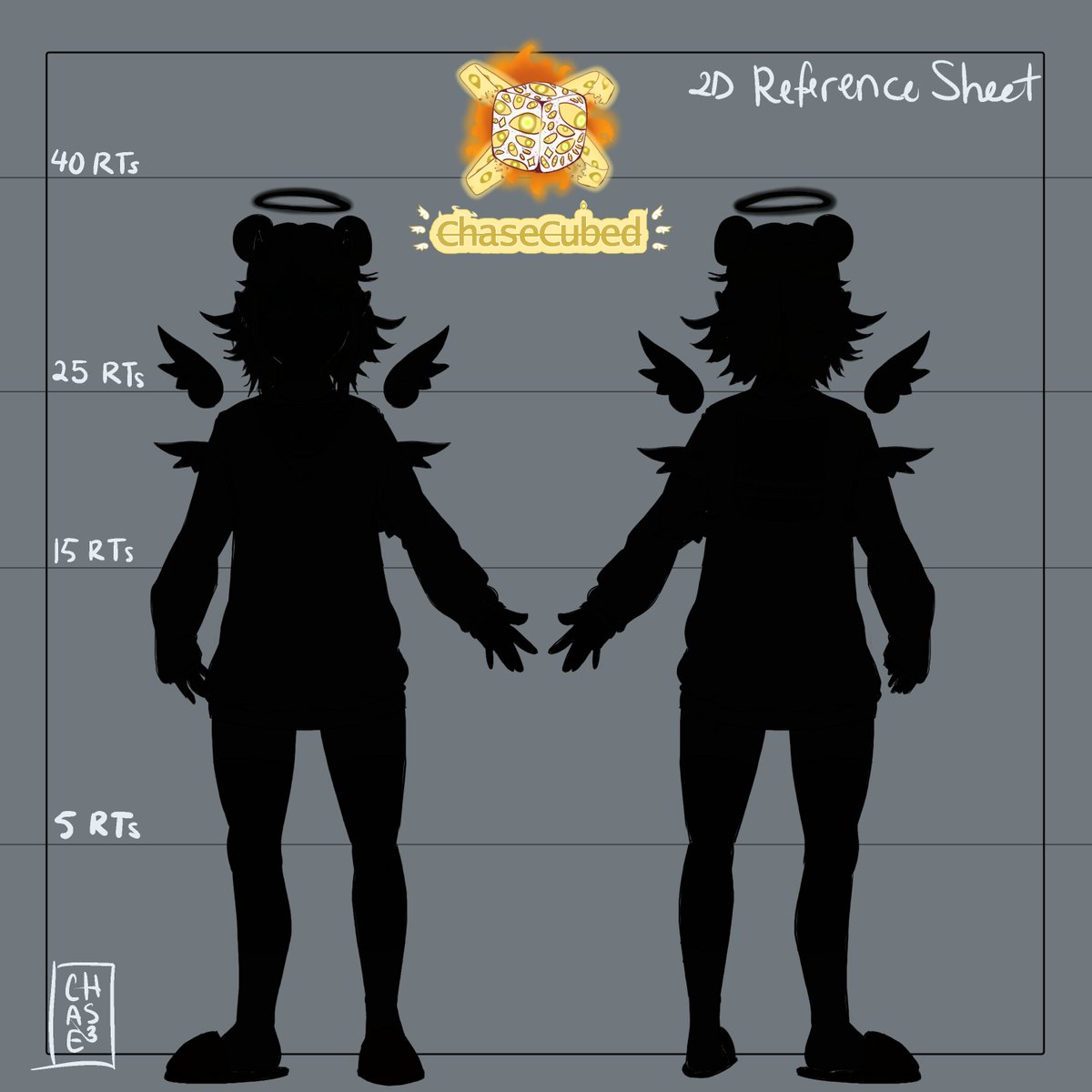 chasethegremlin's tweet photo. what's this? a new challenger approaches? 

Up first on the reveal is my reference sheet! ChaseCubed has landed on earth, and is ready to your new trash gremlin overlord. <3 https://t.co/E7Ext1zW2q