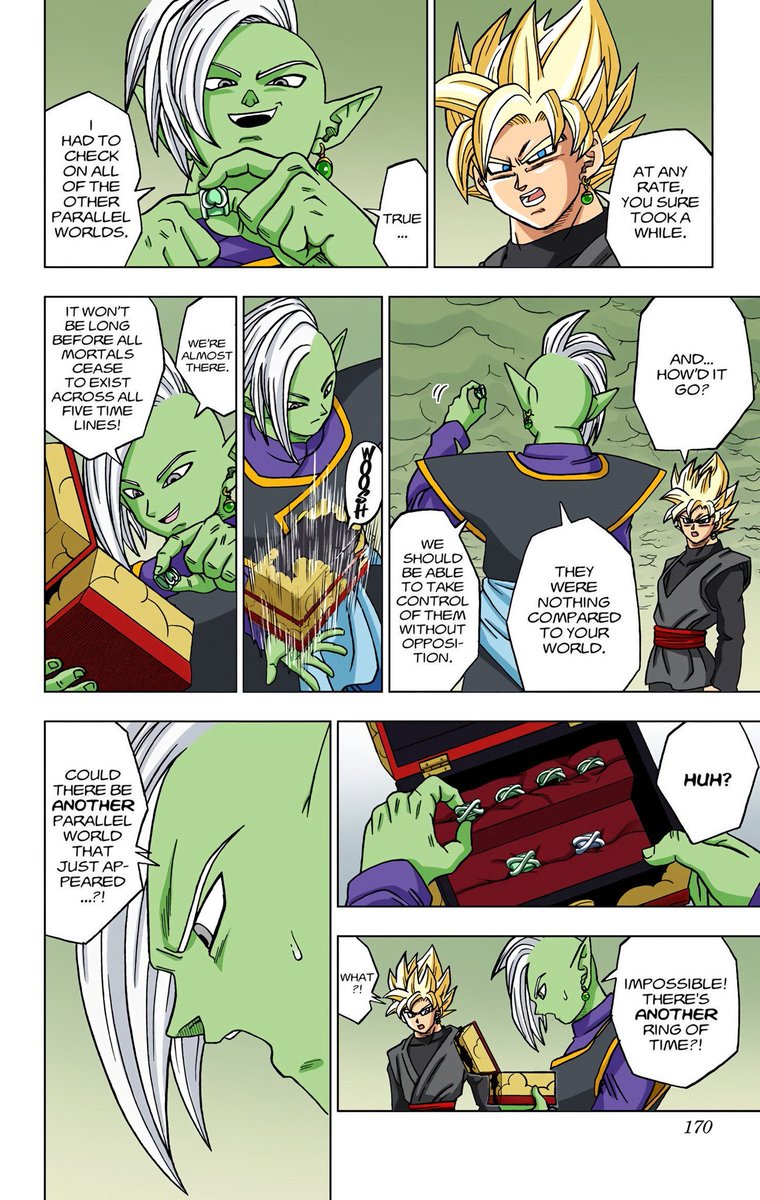 All these people claiming that there's more, but the fact is that zamasu straight up says that there are only five timelines at the beginning of the black saga by the end of it there are seven.

VG are not official to the story and every website is trumped by the actual manga lol