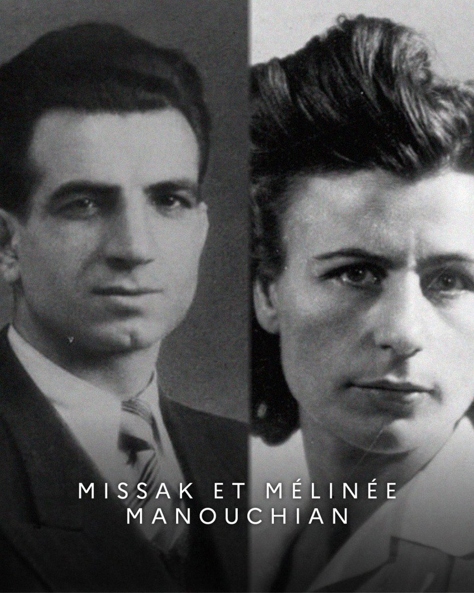 Le Président a annoncé l’entrée de Mélinée et Missak Manouchian au Panthéon. 

Au-delà de ce couple magnifique, de tous les résistants du Groupe Manouchian, c’est la juste reconnaissance de la part prise par les étrangers dans la Résistance et le combat pour nos Libertés.