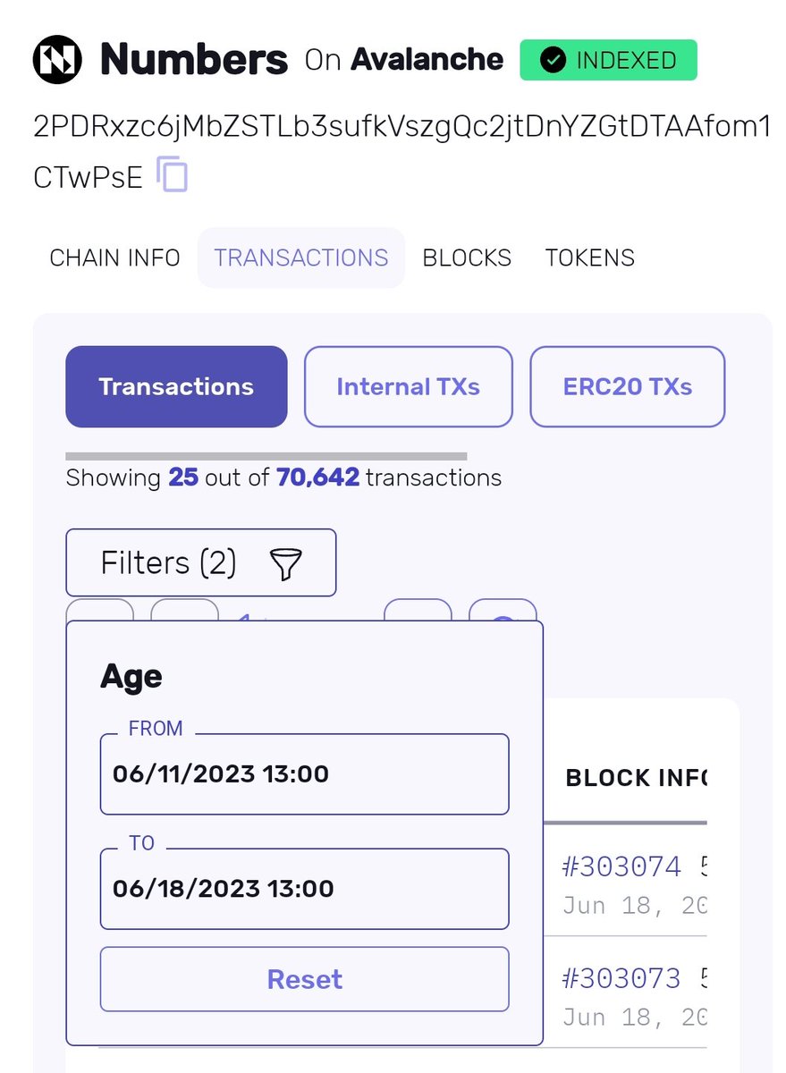 ImRMojha's tweet photo. Hi fam!
Another great achievement by the @numbersprotocol team 🔥
#NumbersMainnet got 70k+ transactions within 7 days 🔥
#AVAX $NUM #NumbersProtocol https://t.co/pfoiO80QZg