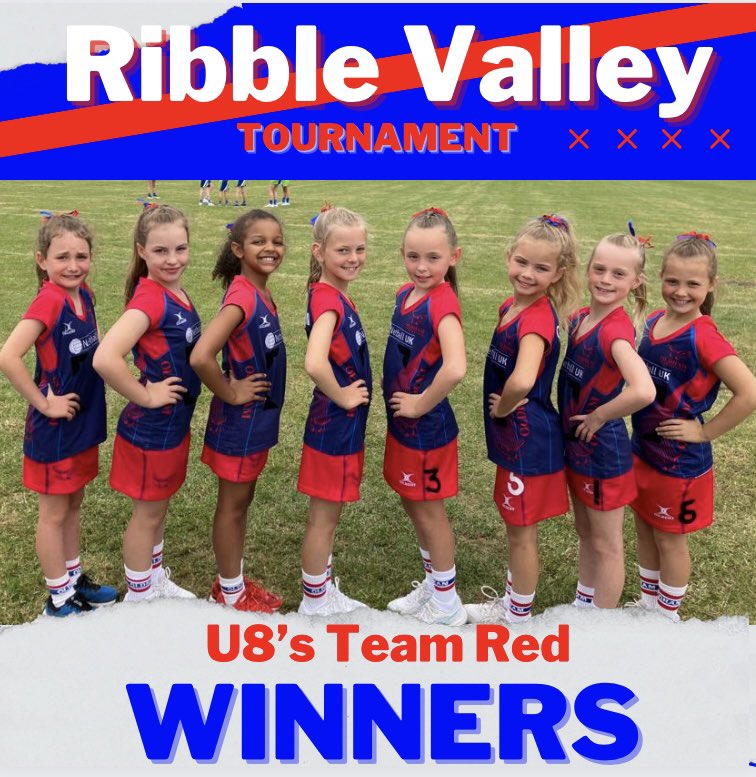 ⭐️Congratulations to our super U8’s Red Team who were WINNERS <a href="/RVNC_/">Ribble Valley NC</a> _ tournament today 🥇❤️💙#ONCgirls #Proud #WhereItAllBegins