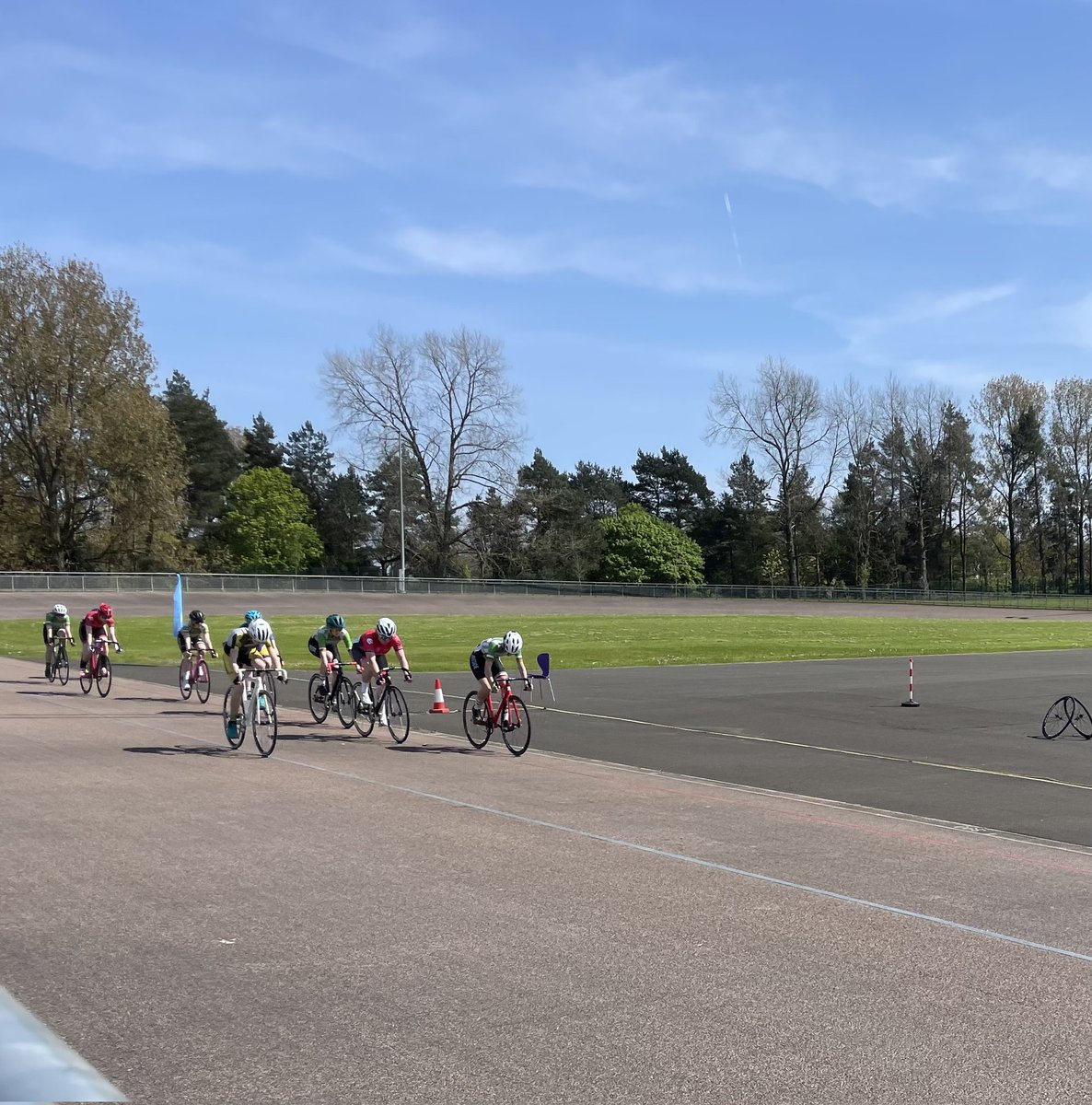 Congratulations to Anna Birrell who won the Scottish National Omnium Championships in Dundee!

Anna has also been competing in the British National Omnium Series and has gained enough points to qualify for the final which is be held in Lee Valley velodrome in London next month.