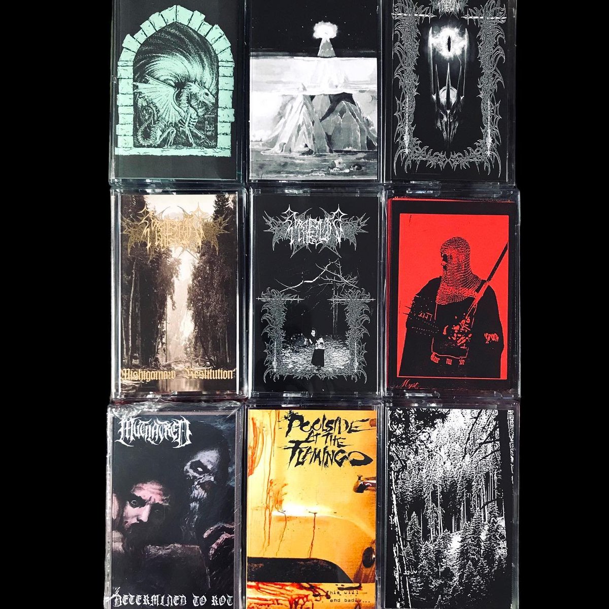 MeteorGem's tweet photo. 🔥WEEKEND UPDATE🔥
Lots of vinyl, CDs, and tapes have been added in the SPECIALTY - LATEST - USED sections of the webshop. Another stash of specialty vinyl going up this evening too
#deathmetaldistro #hardcoredistro #blackmetaldistro #mutilatred #blackmetaltapes #blackmetalvinyl https://t.co/GXrr89HmGx