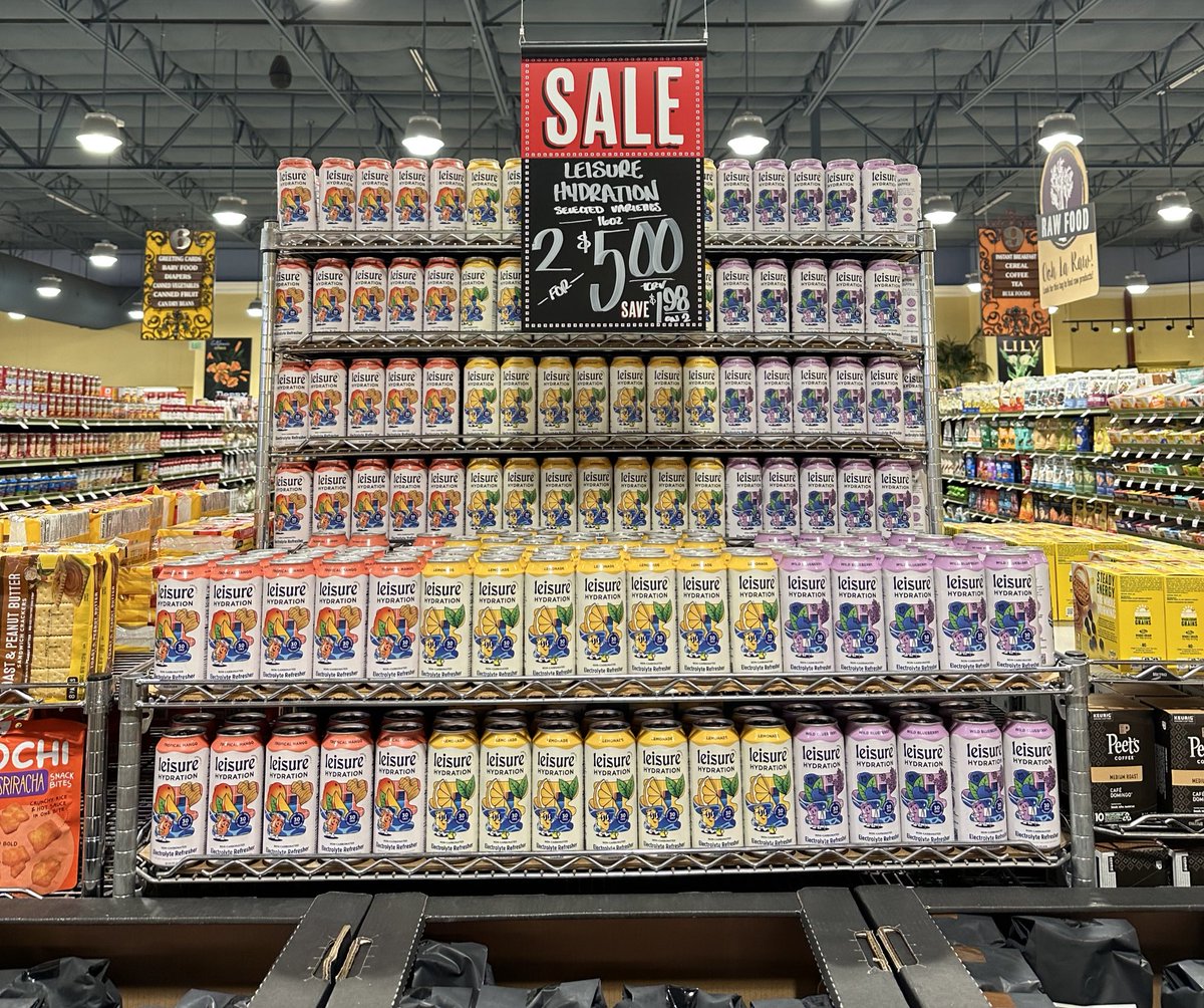 Leisure Hydration tweet media