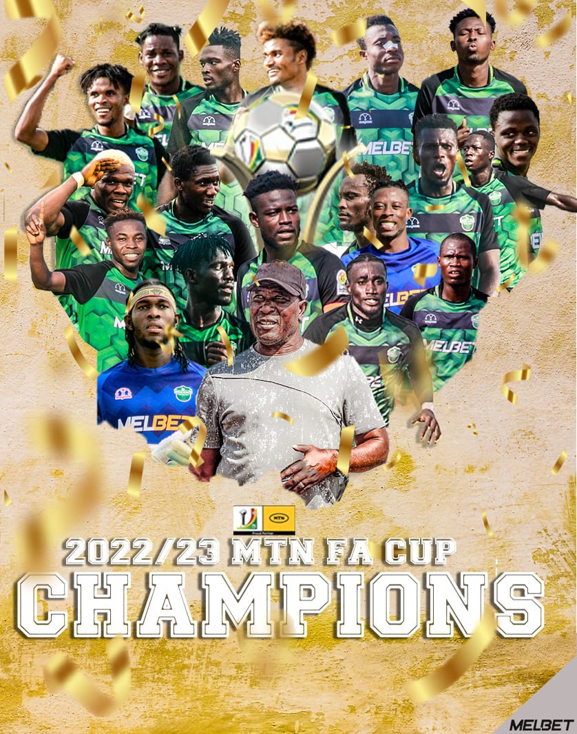We came, we saw, we conquered. 

Champions of 2022/23 MTNFACup 💥

#StillBelieve | #IGWT