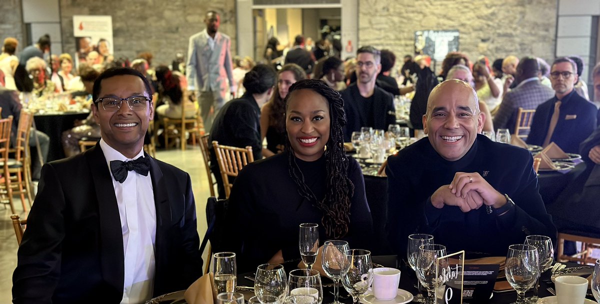 CarmantLionel's tweet photo. Fier d’avoir participé au Gala de l’Association d’Anémie Falciforme du Québec avec @Cskeete et @sdorismondcaq.
Merci aux infirmières, médecins, chercheurs et bénévoles qui travaillent à améliorer la cause des enfants atteints 👍🏾 https://t.co/wVwB7gGyf4