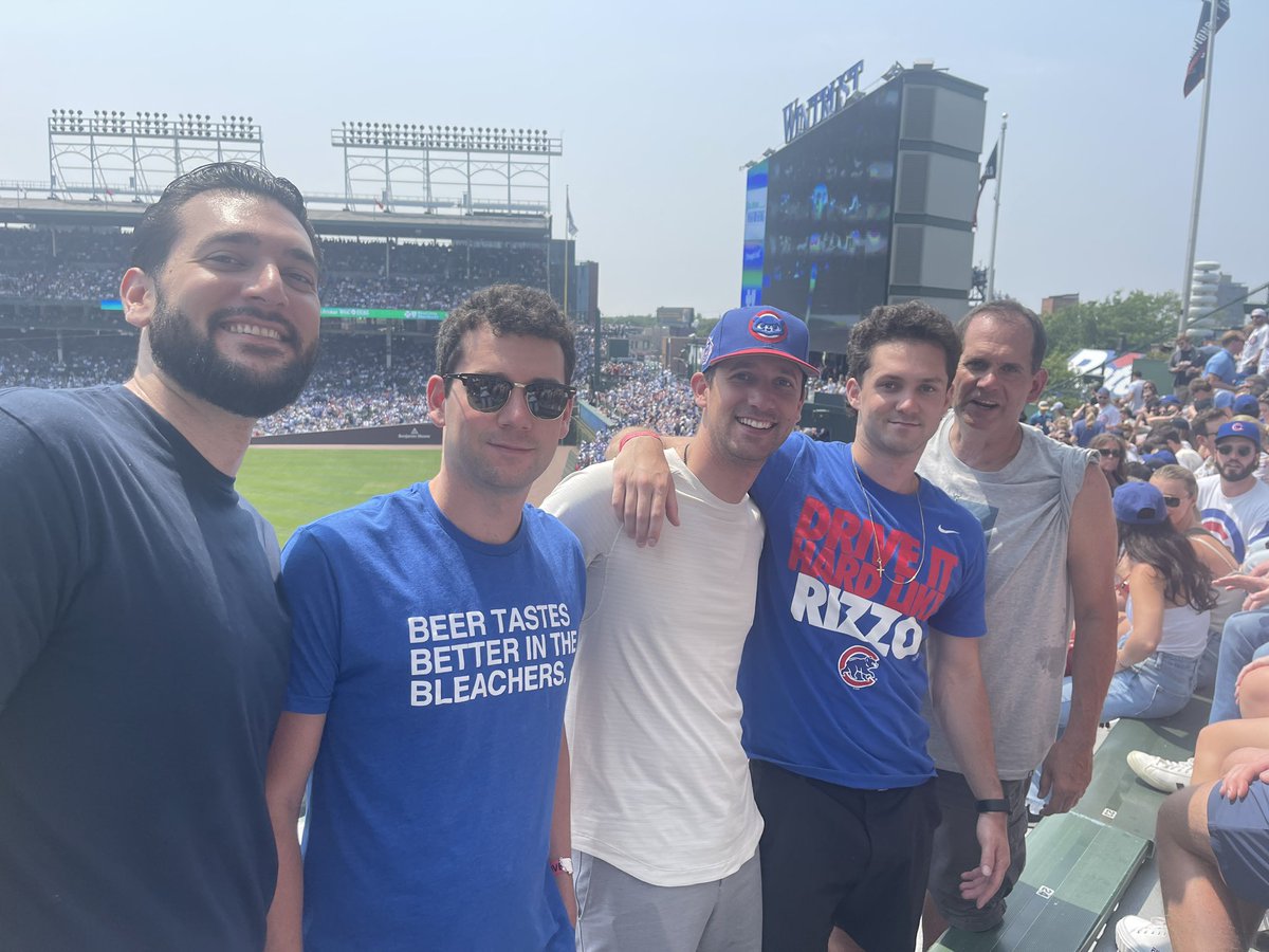 Father’s Day at Wrigley. @Cubs