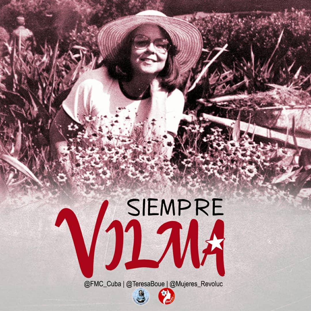 #SiempreVilma 
#CubaPorLaVida 
#CubaCooperaven