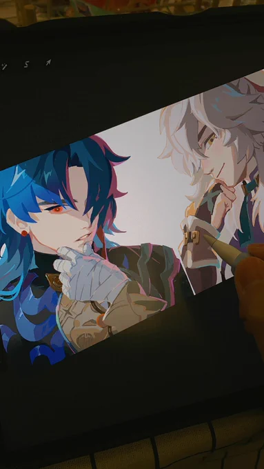 Hehe ^q^  making new mini prints for AX and august shows!