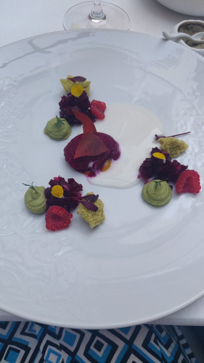 diane_harbison's tweet photo. .@MarcFoshGroup - it's been five years since .@Sean_Harbison and I ate at your restaurant. We were back last week - the beetroot ice cream was my favourite! https://t.co/HiaV1bGos8